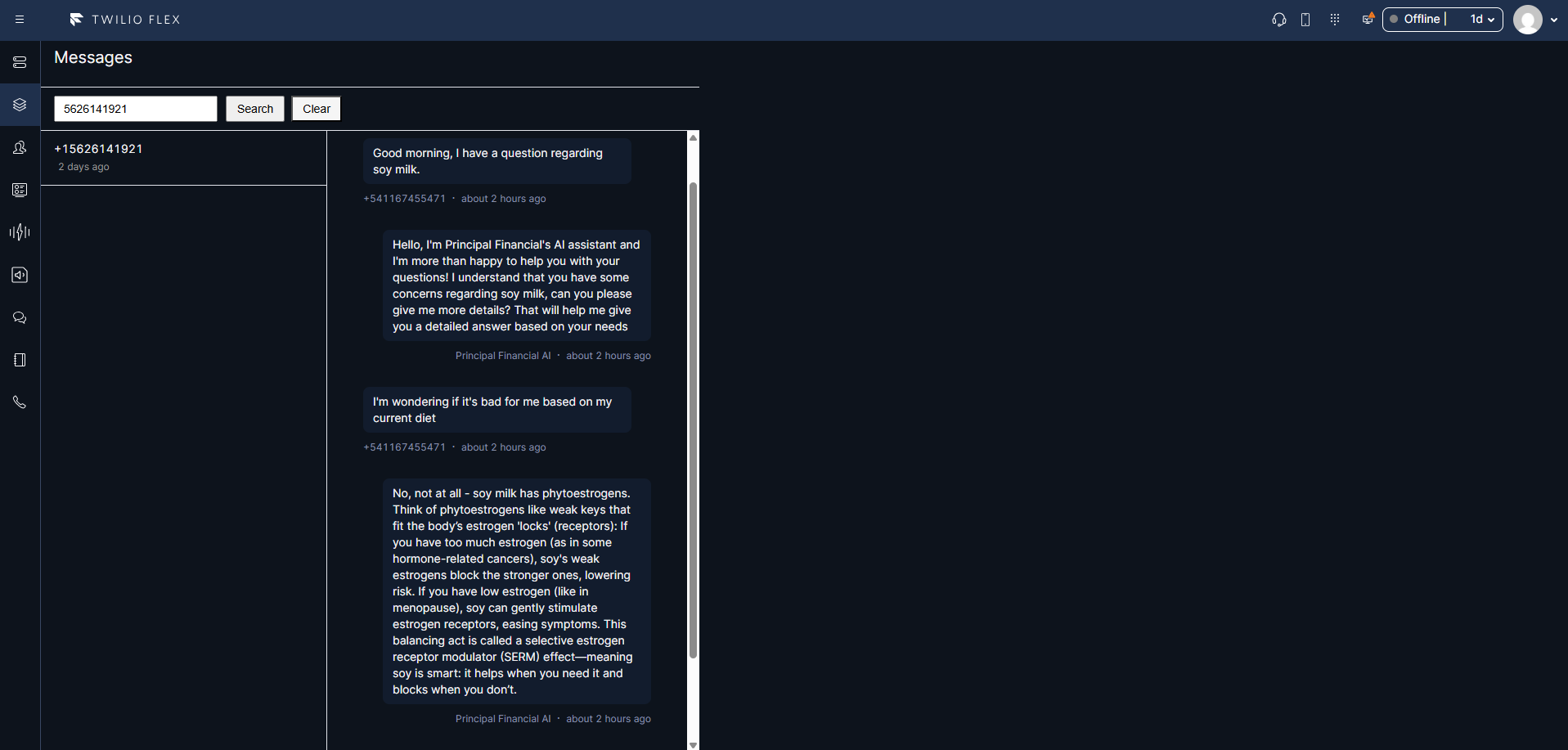 Case Study: Twilio Flex Plugin and Smart Call Flow Development